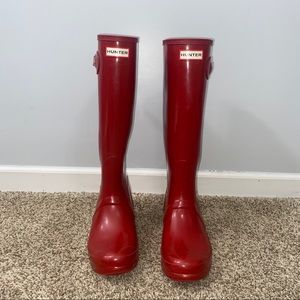 Original Tall Gloss Hunter Rain Boots